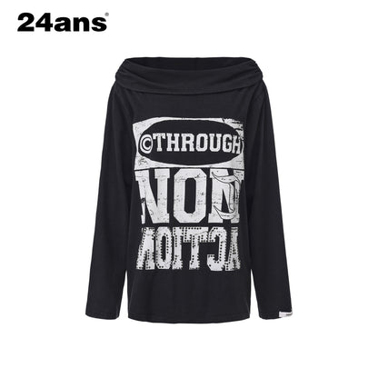 24ans_Black_Rhinestone_Letter_Print_One_Shoulder_Women&