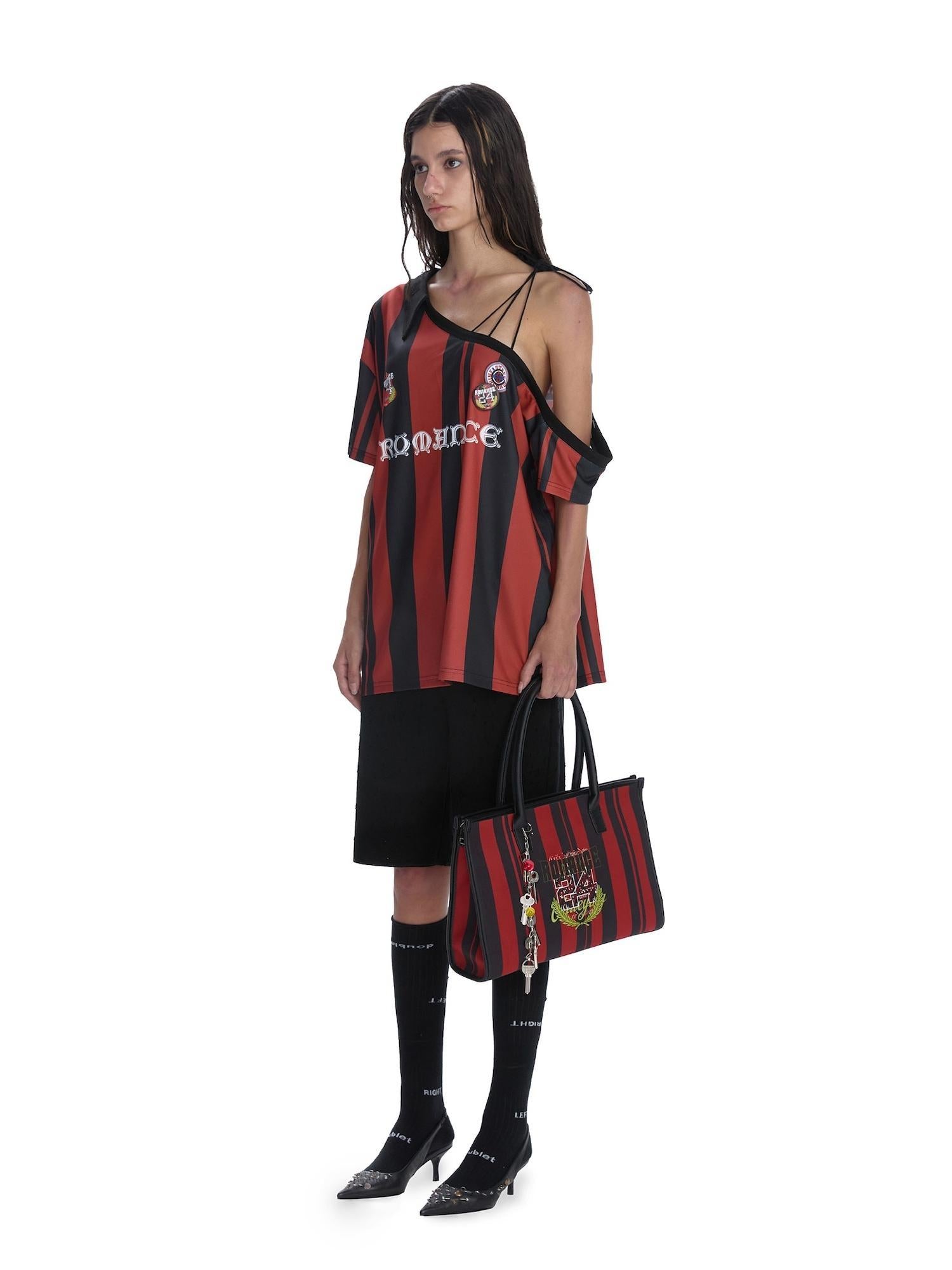 24ans Blokecore Off Shoulder Jersey Top