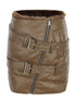 Bread Puffer Jacket Skirt Set Detachable Off Shoulder Warm