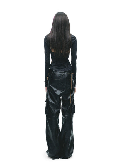 24ans Breathable Bamboo Stretch Sexy Slim Halter Long Sleeve Women Gray Camisoles