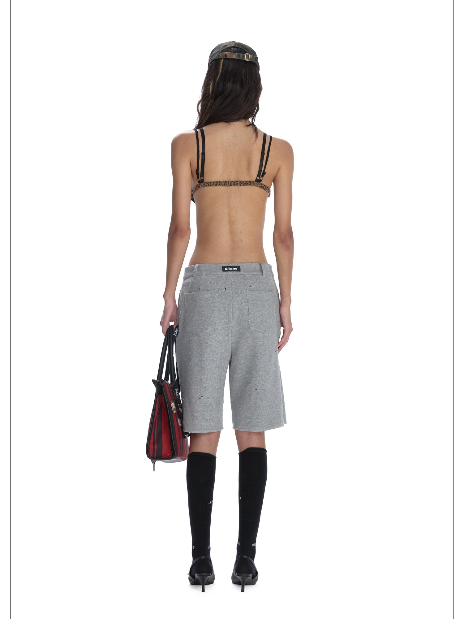 24ans Breathable Drawstring Waistband Sweatpants