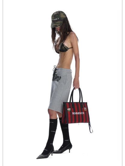 24ans Breathable Drawstring Waistband Sweatpants
