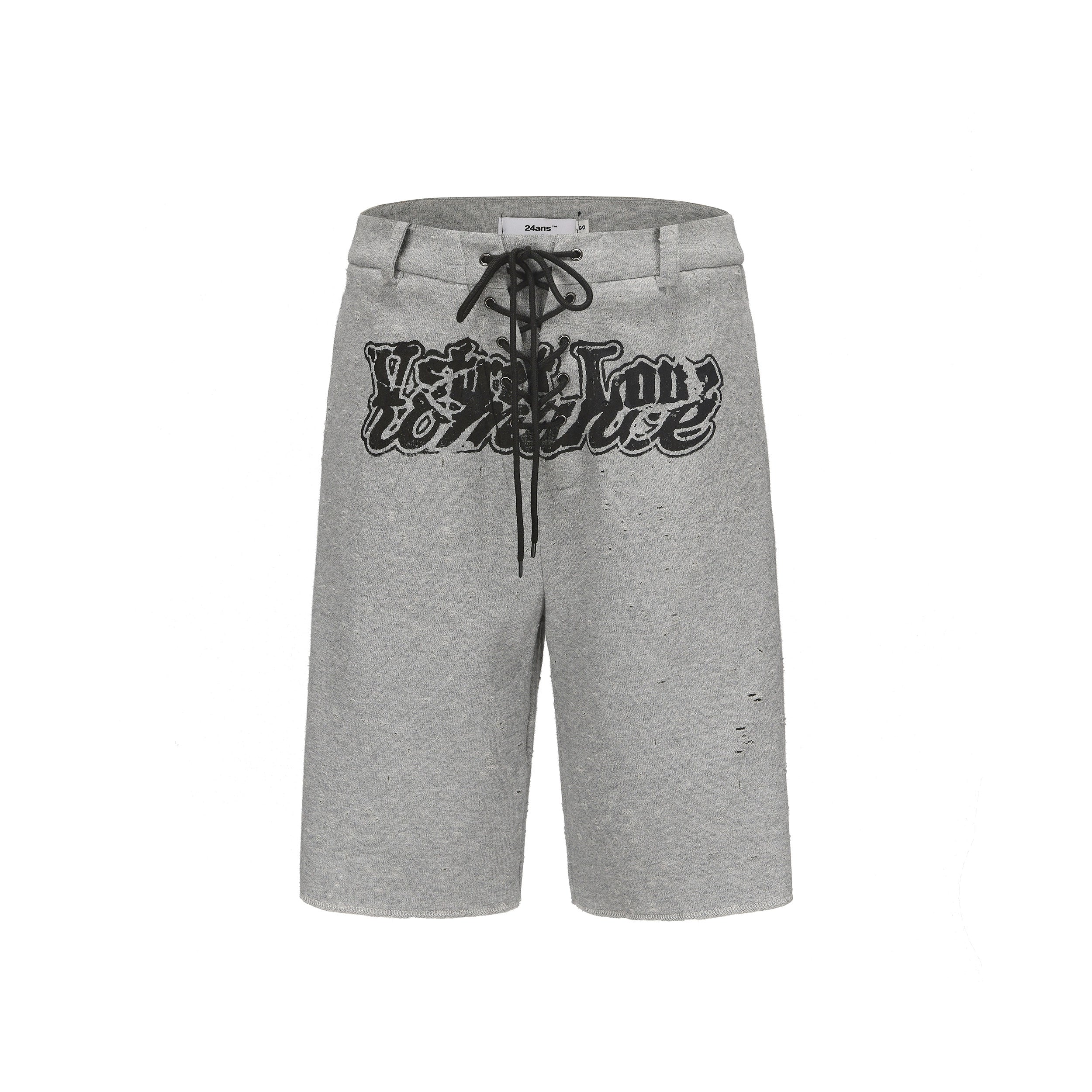 24ans Breathable Drawstring Waistband Sweatpants MISSTT