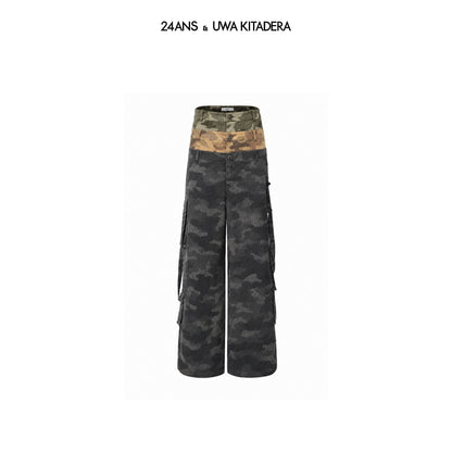 24ans_Camouflage_Loose_Fit_Natural_Waist_Women&