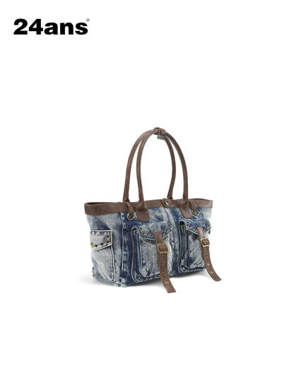 24ans Camouflage Square Thick Print Women&