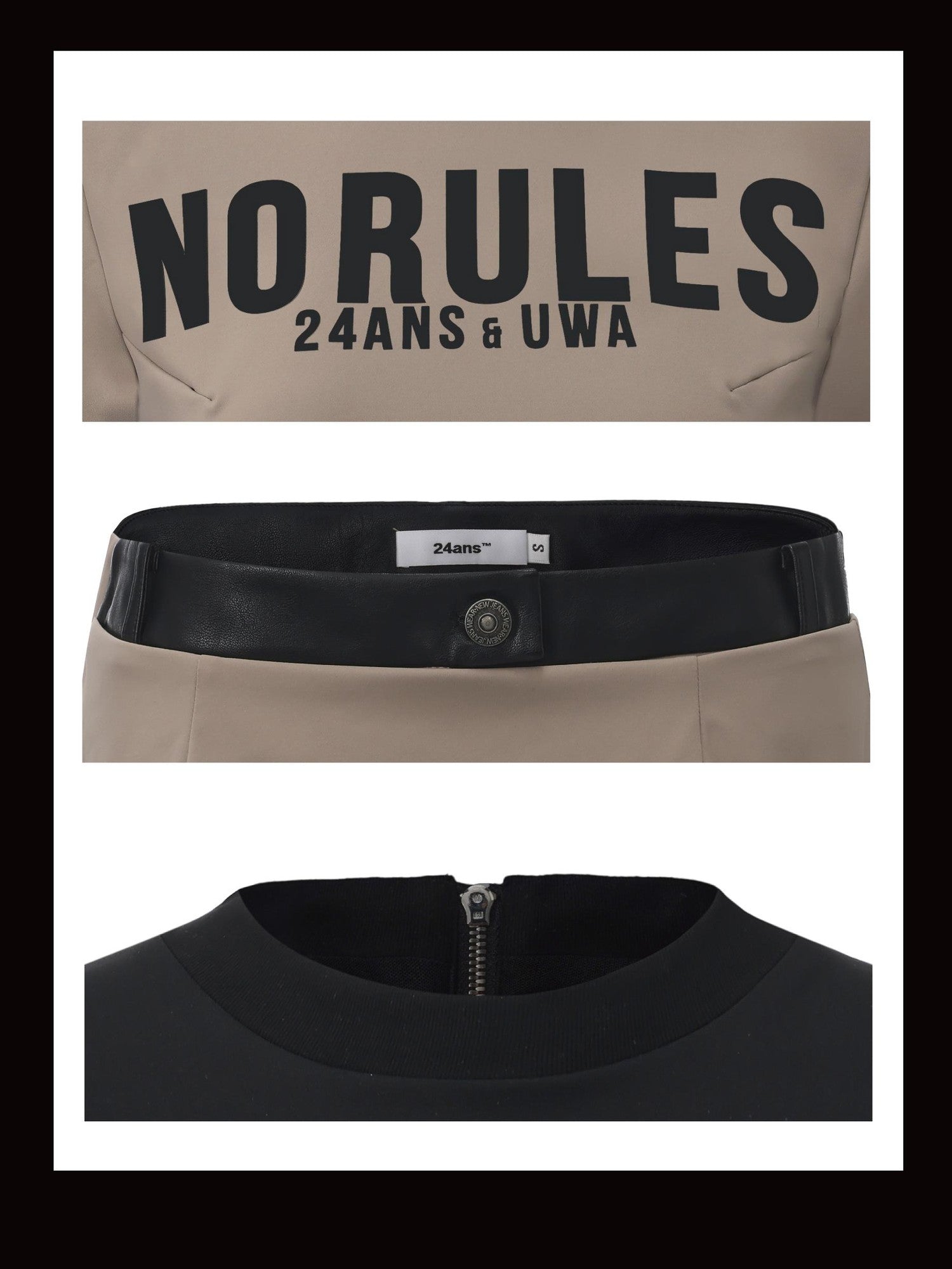 24ans Collaboration Tshirt Skort Two Piece Women&