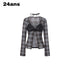 24ans_Cooling_Plaid_Sexy_Straight_Fit_Women_S_M_L_Polyester_Long_Sleeve_T-Shirts_MISSTT