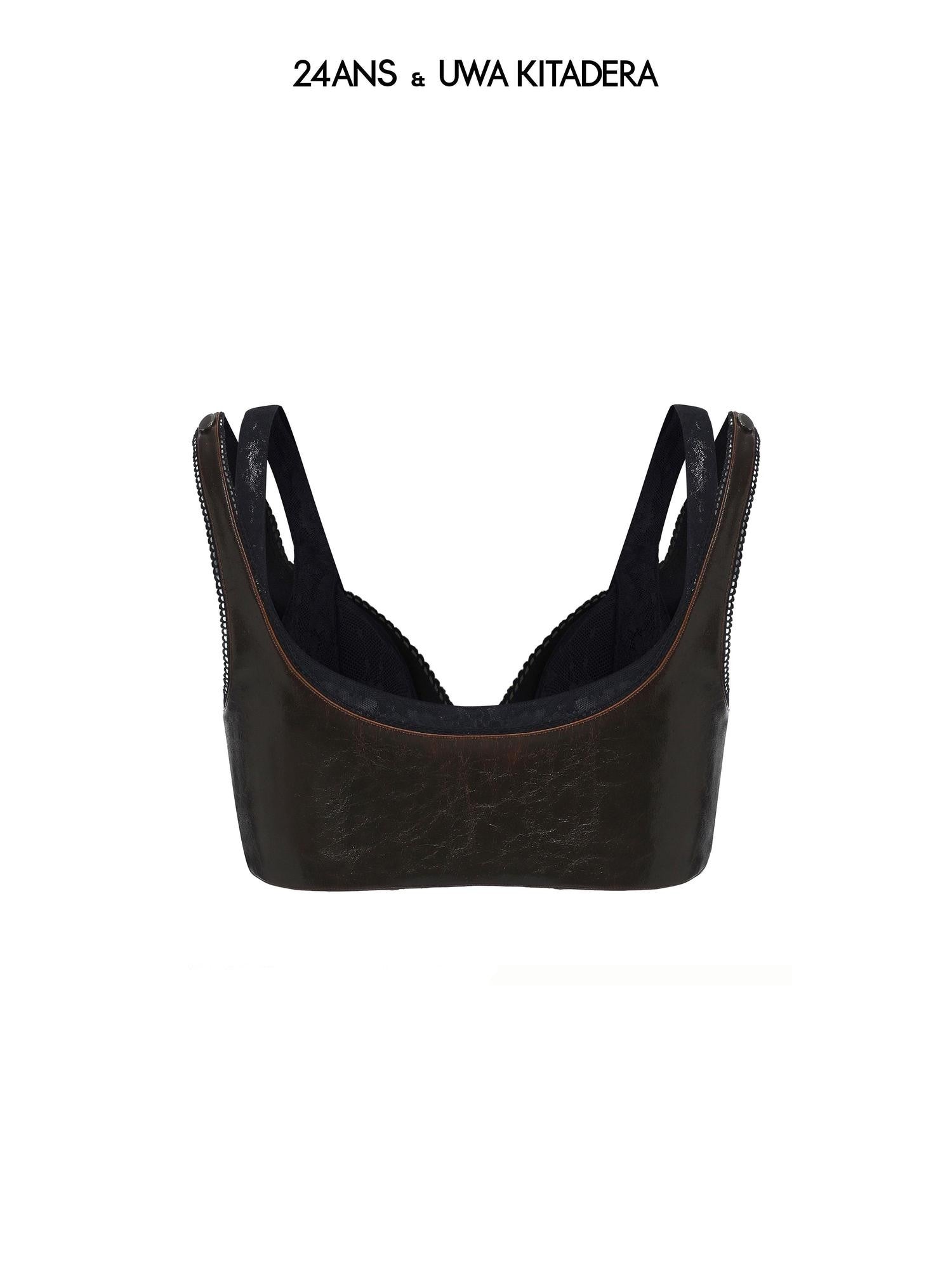 24ans Cropped Padded Strappy Short Women&