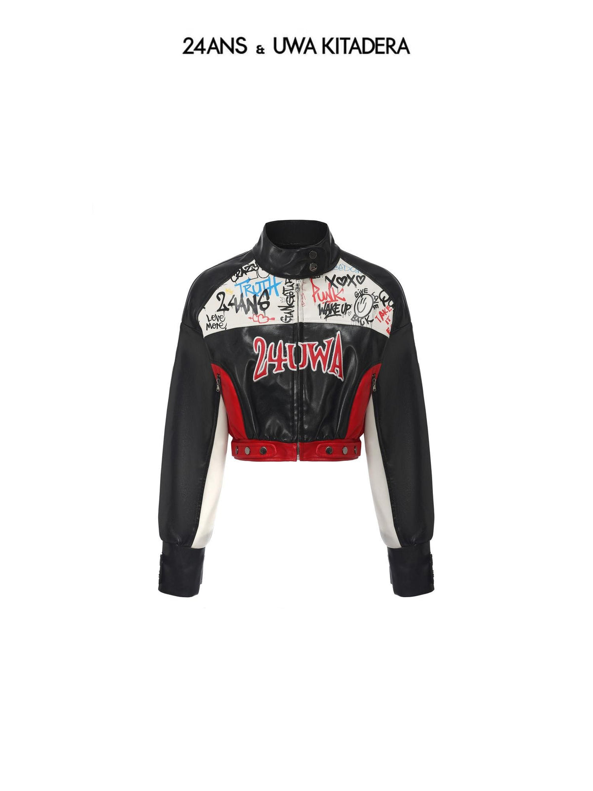 24ans Cropped Pu Women&