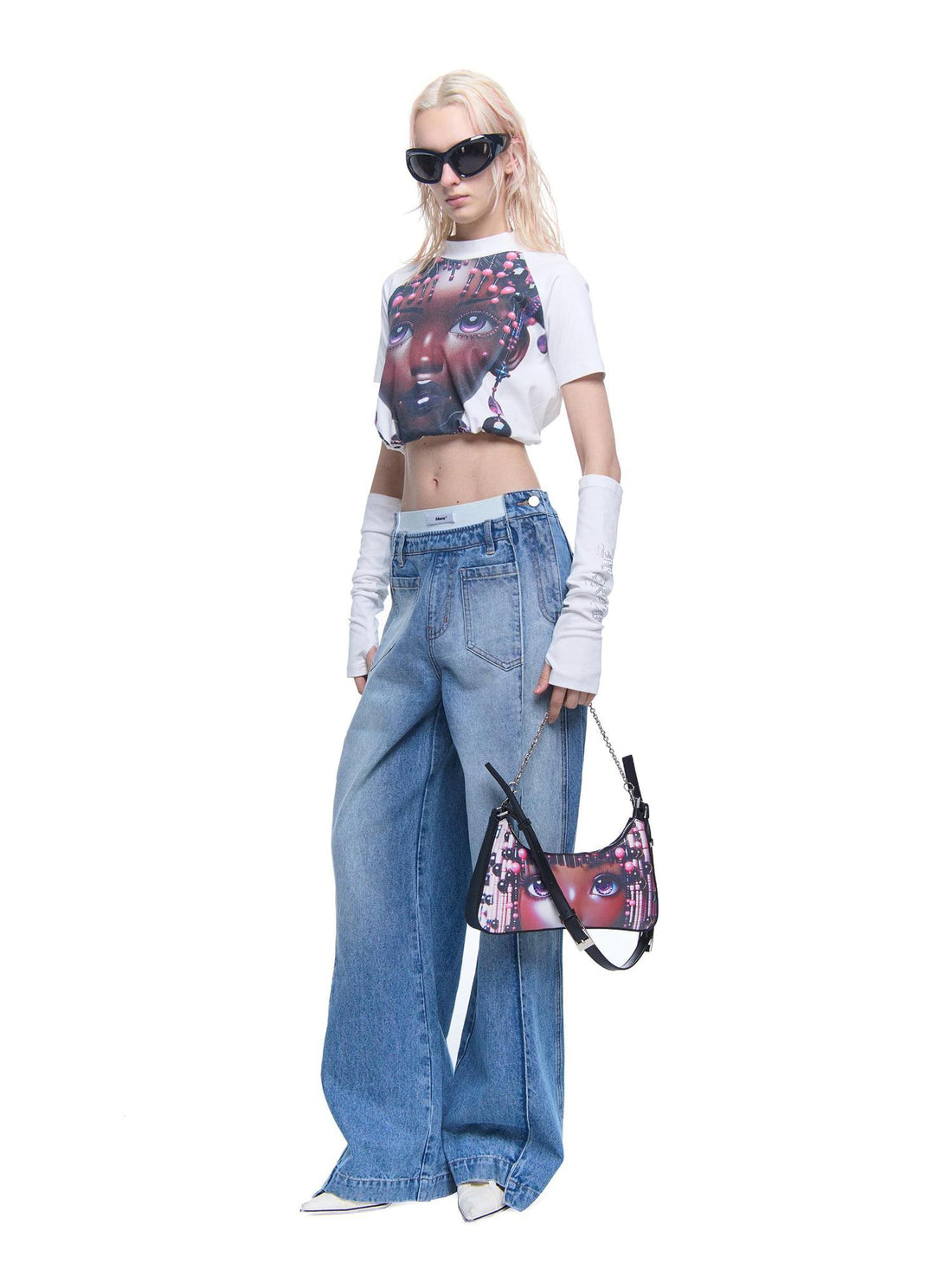24ans Crossbody Chain Portrait Bag