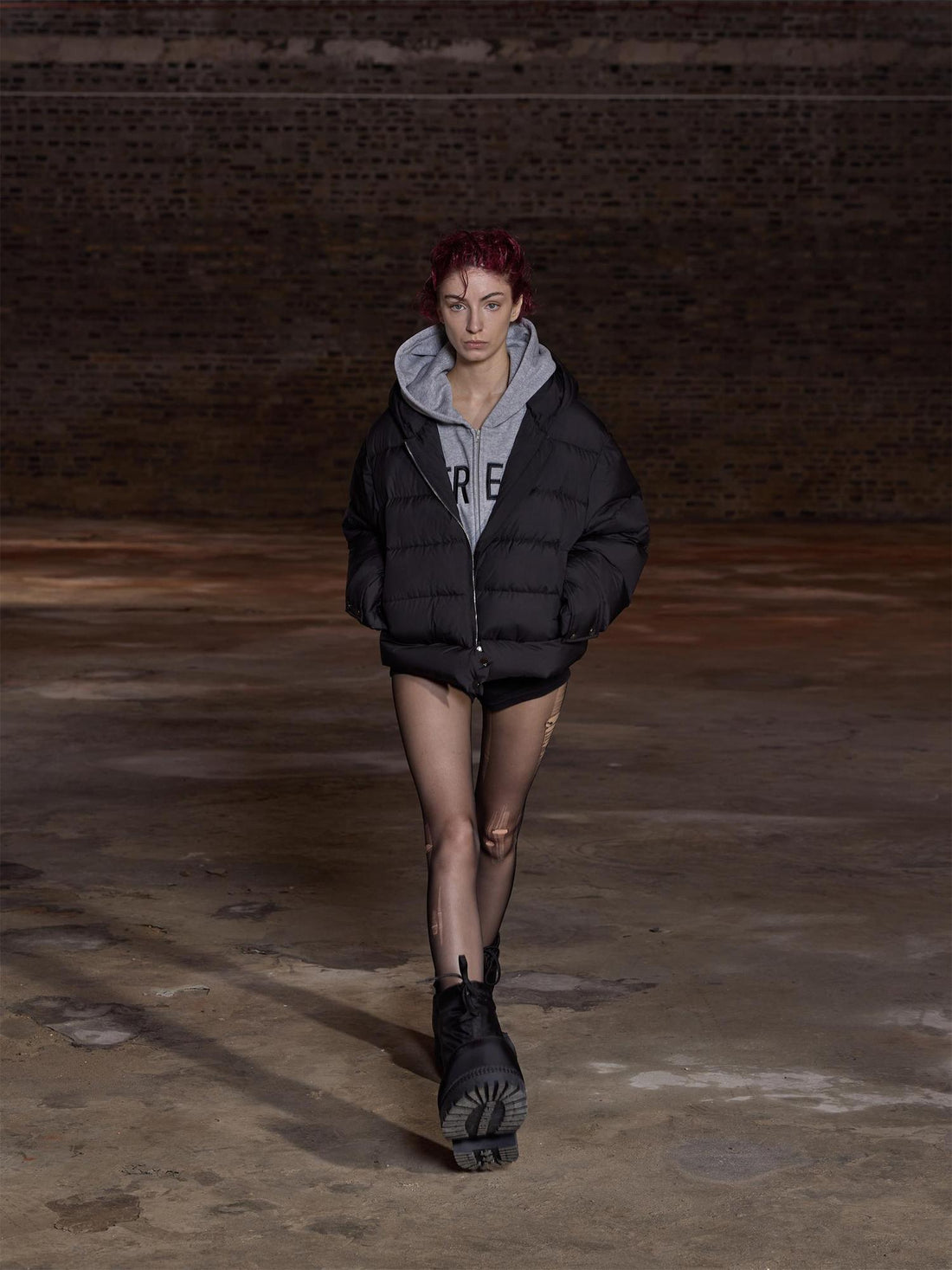 24ans Detachable 90 Down Wdd 194 G False Two Piece Hooded Jacket
