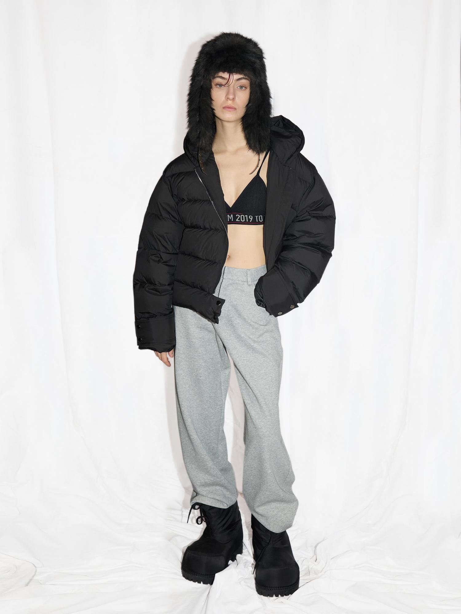 24ans Detachable 90 Down Wdd 194 G False Two Piece Hooded Jacket