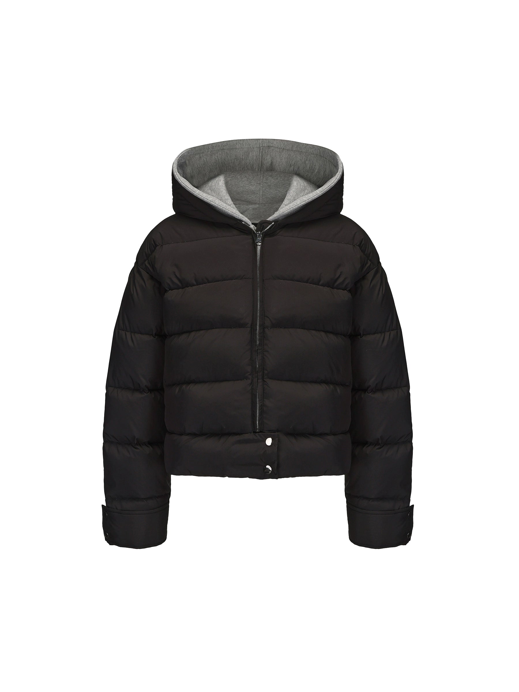 24ans Detachable 90 Down Wdd 194 G False Two Piece Hooded Jacket MISSTT
