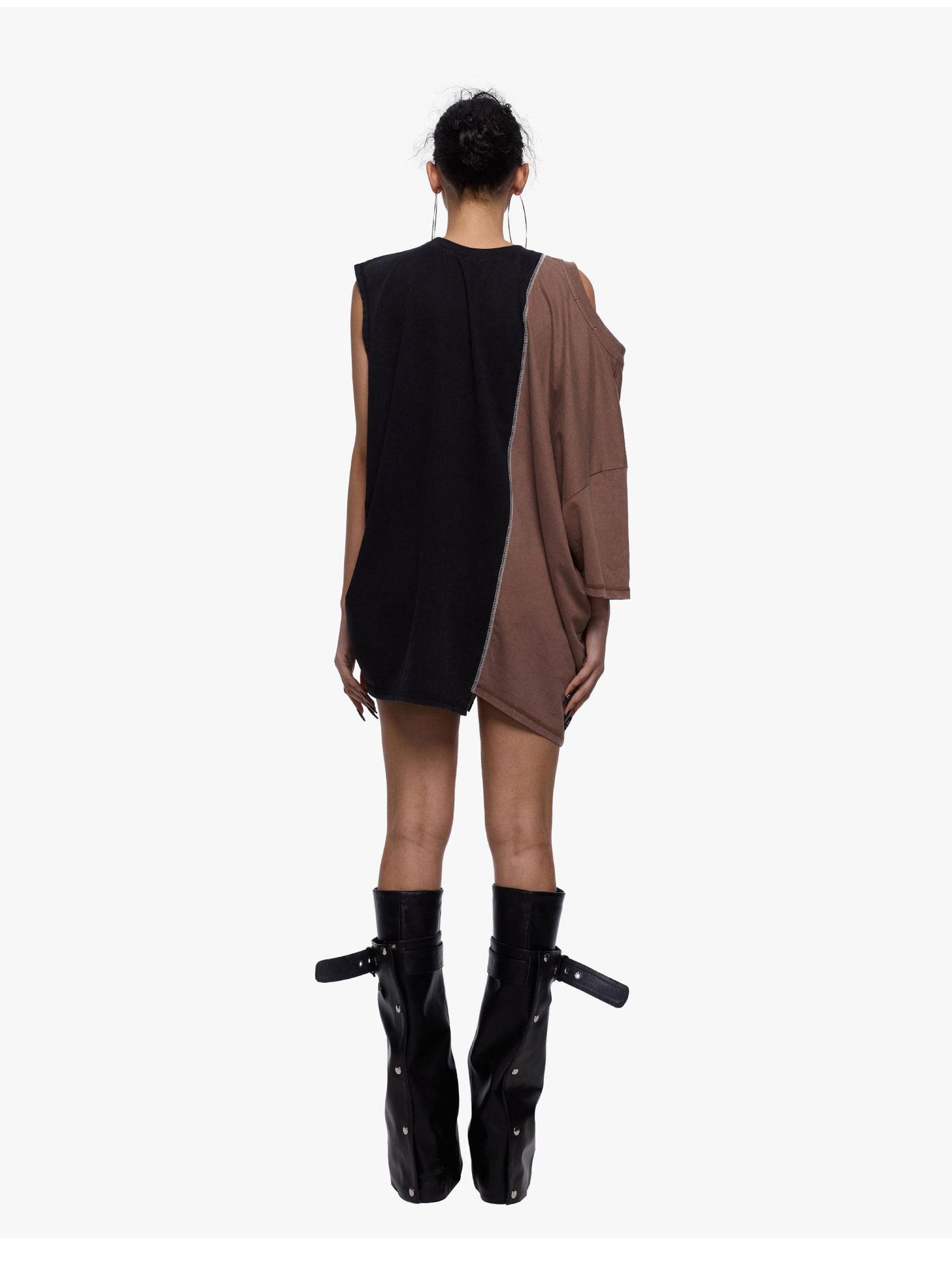 24ans Detachable Leg Boots Stacked To Straight Style