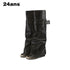 24ans Detachable Leg Boots Stacked To Straight Style