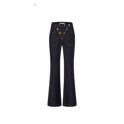 24ans_Detachable_Placket_Flared_Jeans_MISSTT