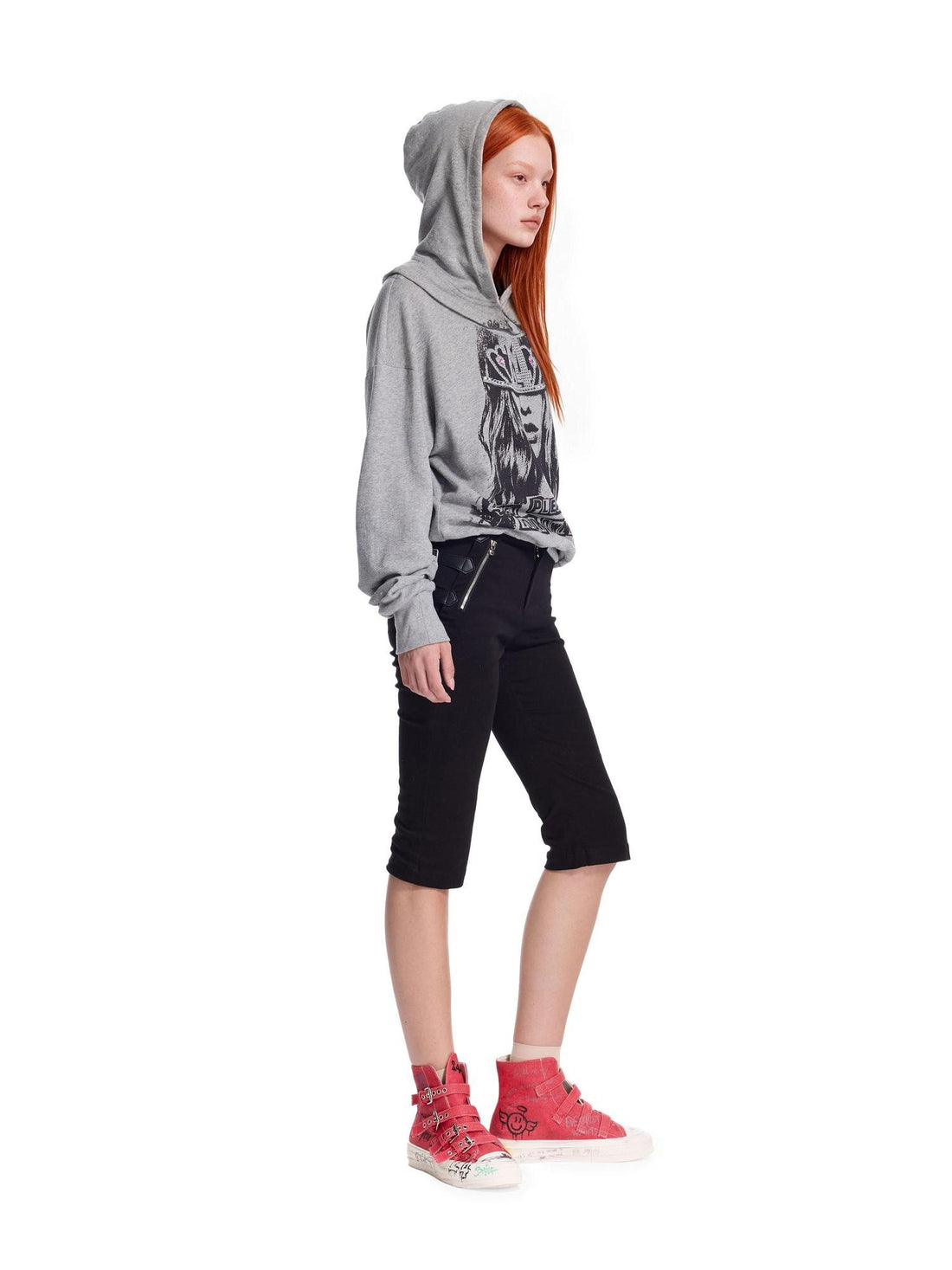 24ans Detachable Wear Water Slurry Print Rhinestone Women&