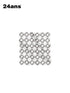 24ans Diamond Grid Print Colorfast Dyeing Women&