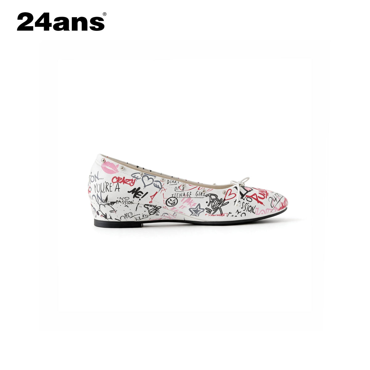 24ans_Digital_Print_Metal_Studs_Detachable_Strap_Women&