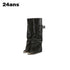 24ans_Distressed_Belt_Buckle_Round_Toe_Block_Heel_Women&