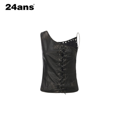 24ans_Distressed_Lace_Patchwork_Tie_Detail_Punk_Women&