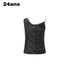 24ans Distressed Lace Patchwork Tie Detail Punk Women&