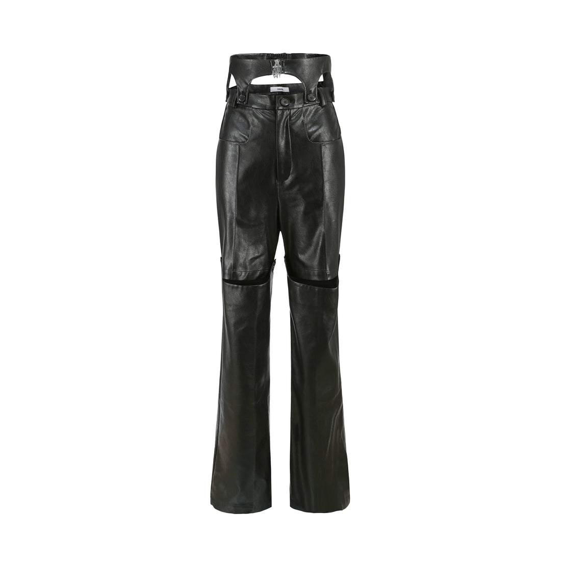 24ans Double Cut Leather Pants Spring 2024 MISSTT