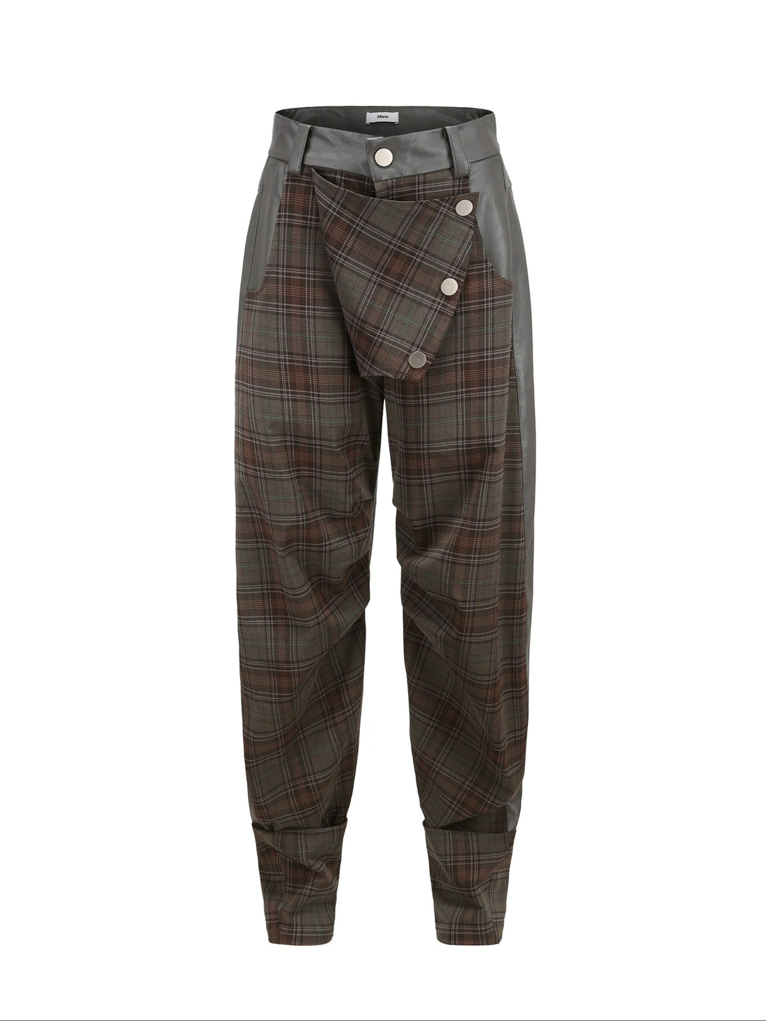 Double Stitch Colorblock Boot Cut Pantalettes 2024 Autumn