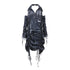 24ans Drawstring Texture Dress Ltd Edition  V-Neck T-Shirt Long Sleeve MISSTT