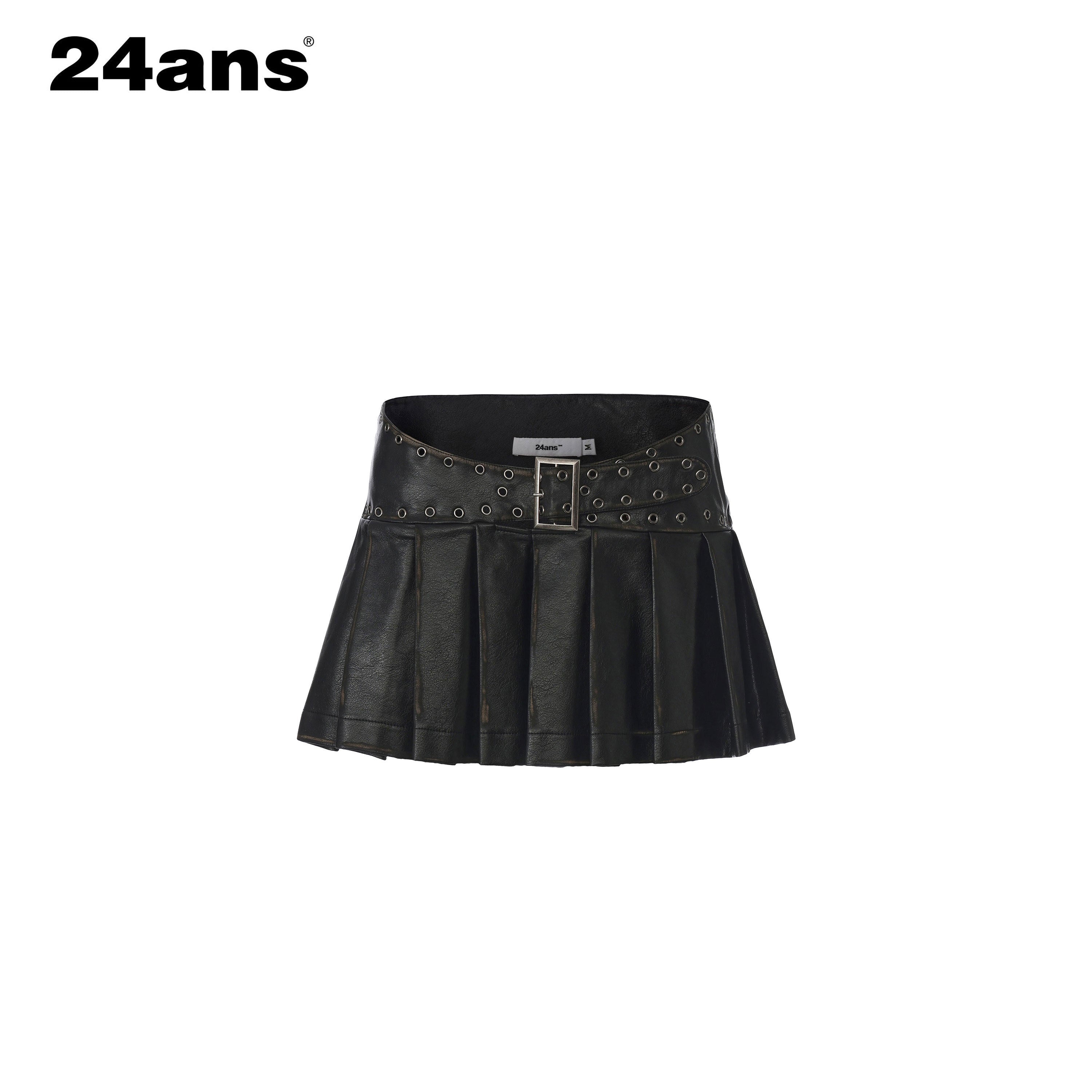 24ans_Enzyme_Washed_Eyelet_Wide_Waist_Pleated_Safety_Lining_Women&