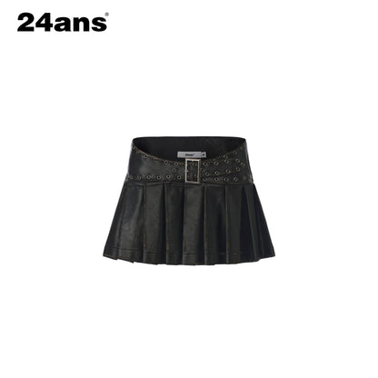 24ans_Enzyme_Washed_Eyelet_Wide_Waist_Pleated_Safety_Lining_Women&