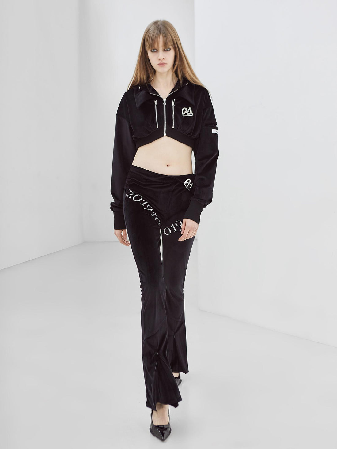 24ans Exclusive Velvet Suit Set 2024 Spring