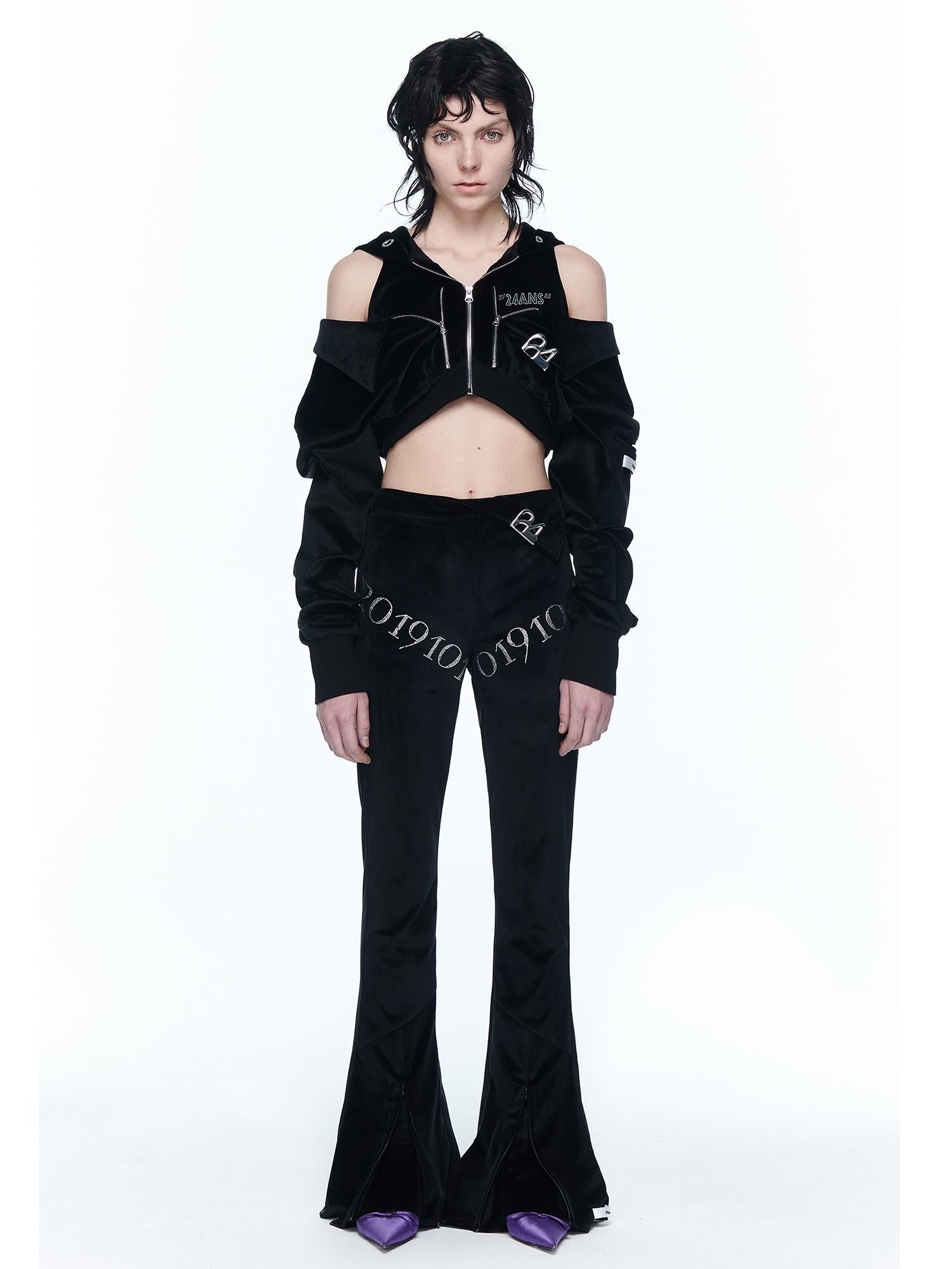 24ans Exclusive Velvet Suit Set 2024 Spring