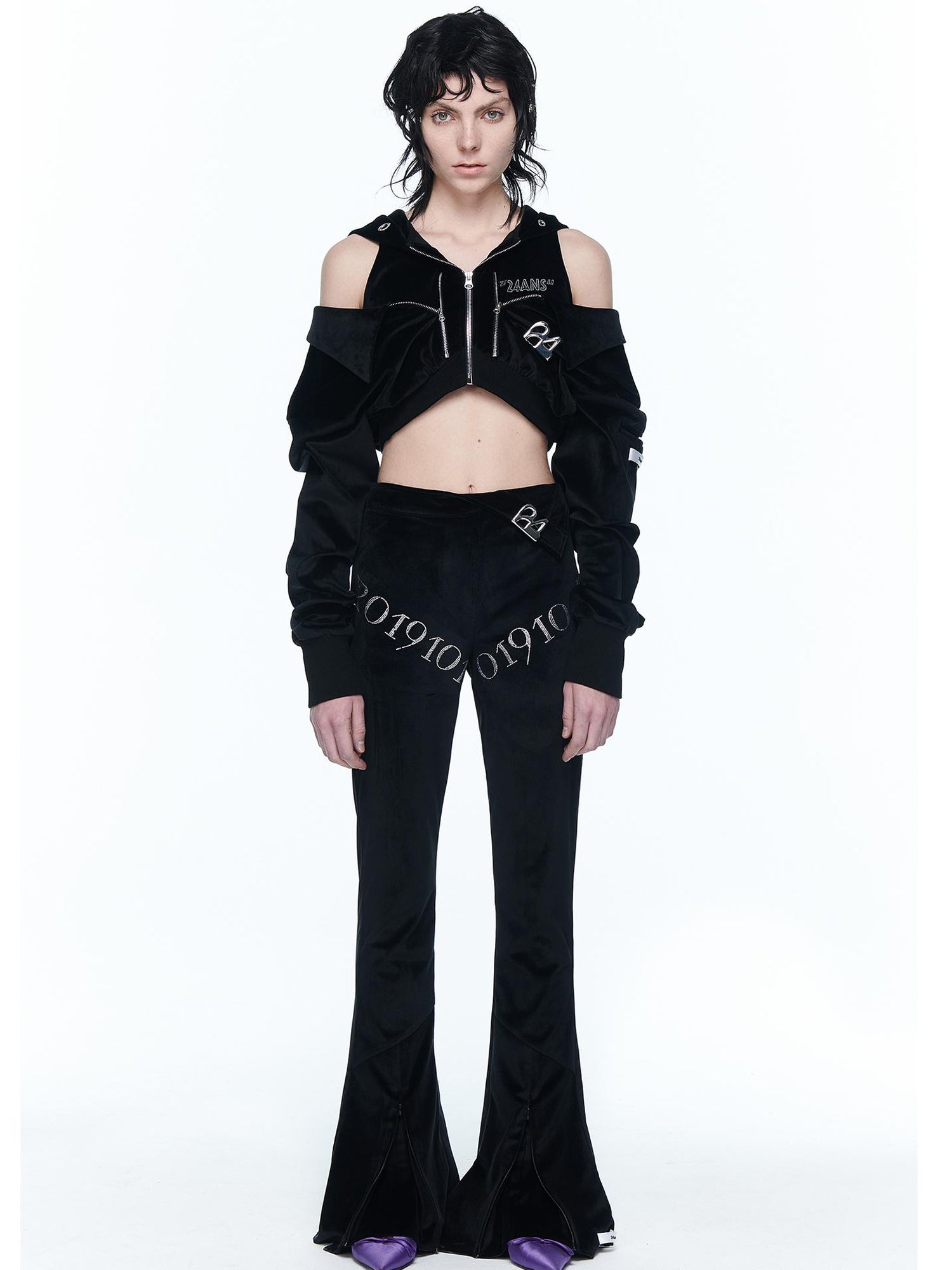 24ans Exclusive Velvet Suit Set 2024 Spring