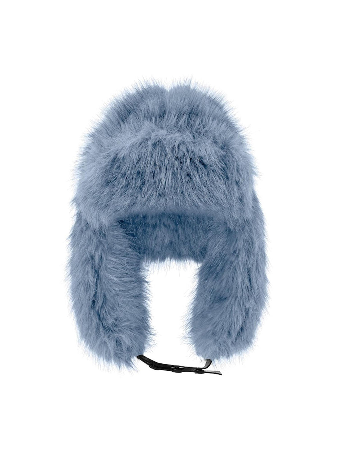 24ans Faux Fur Aviator Hat For Extreme Cold Weather Black