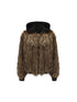 24ans Faux Fur Trim Detachable Hoodie Jacket MISSTT
