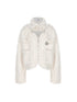 24ans Fluffy White Winter Lined Dress Set With Scarf MISSTT
