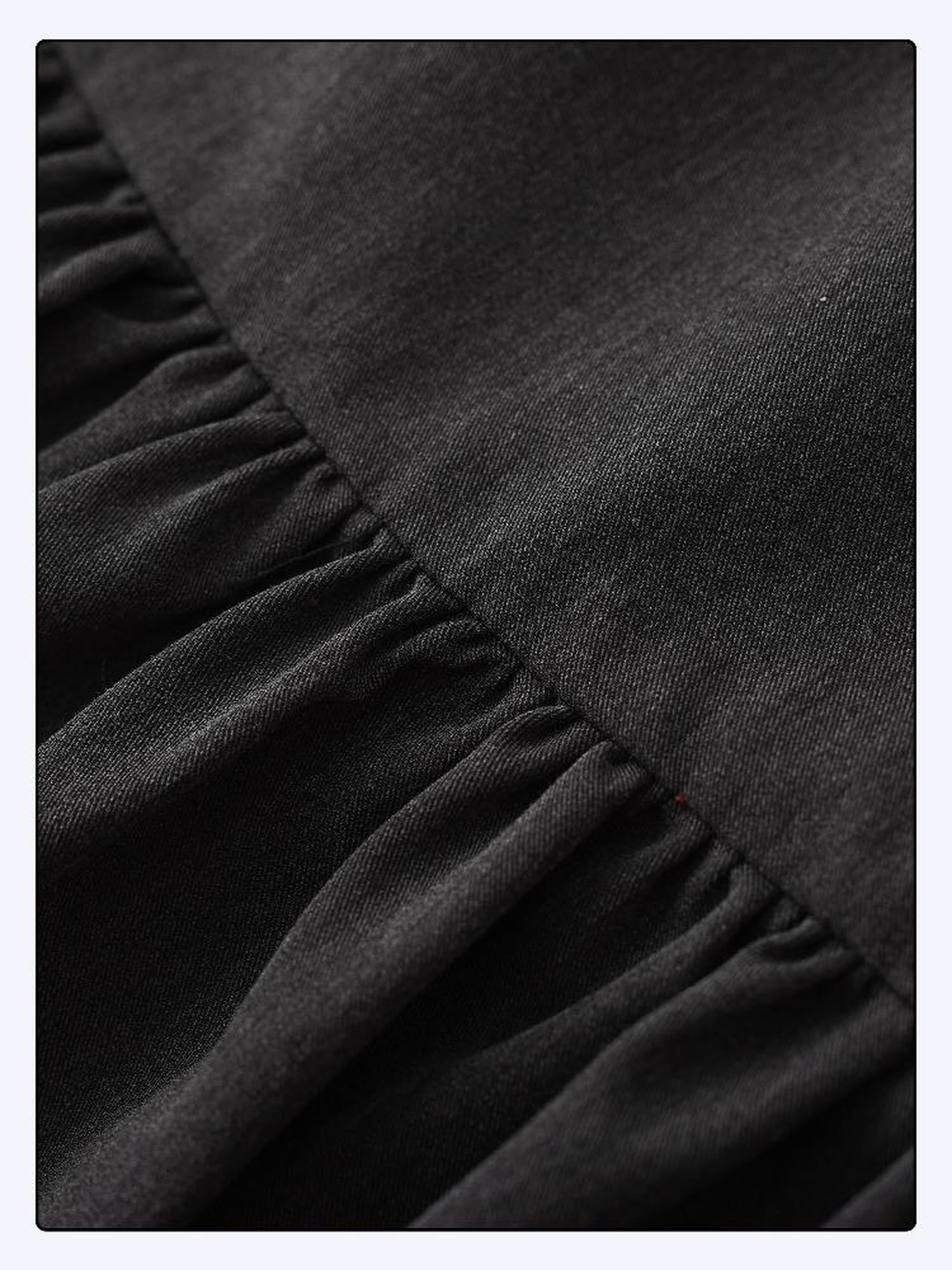 24ans Halter Neck Chain Strap Bubble Hem Fit &amp; Flare Short Dress