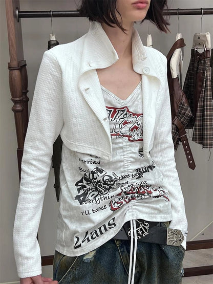 High Neck Knit Sweater Dress with Detachable Collar