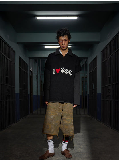 24ans Hoodie Sweatpants Set Unisex Gray Fleece