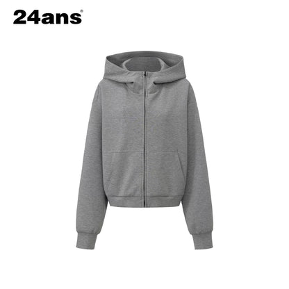 24ans_Hoodie_Sweatpants_Set_Unisex_Gray_Fleece_MISSTT