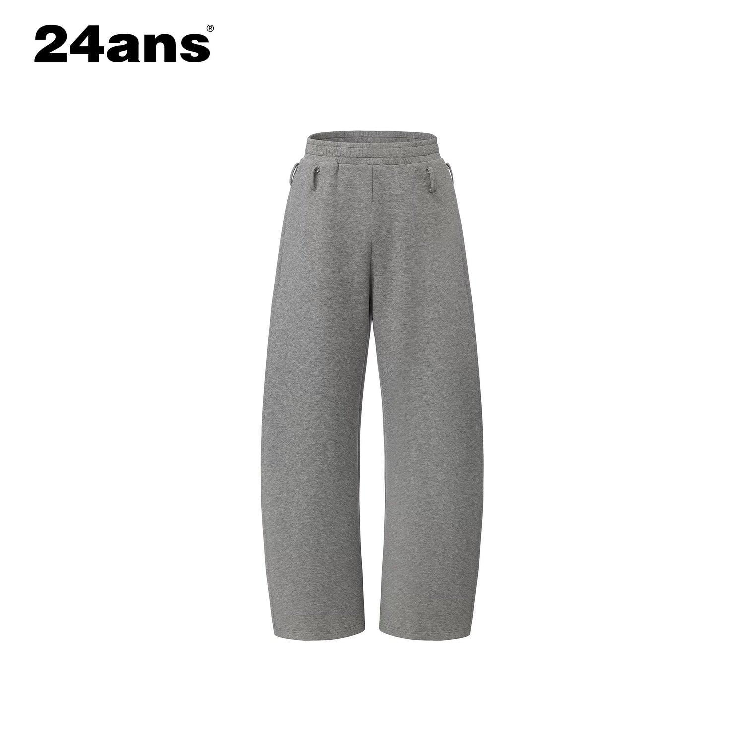 24ans_Hoodie_Sweatpants_Set_Unisex_Gray_Fleece_MISSTT