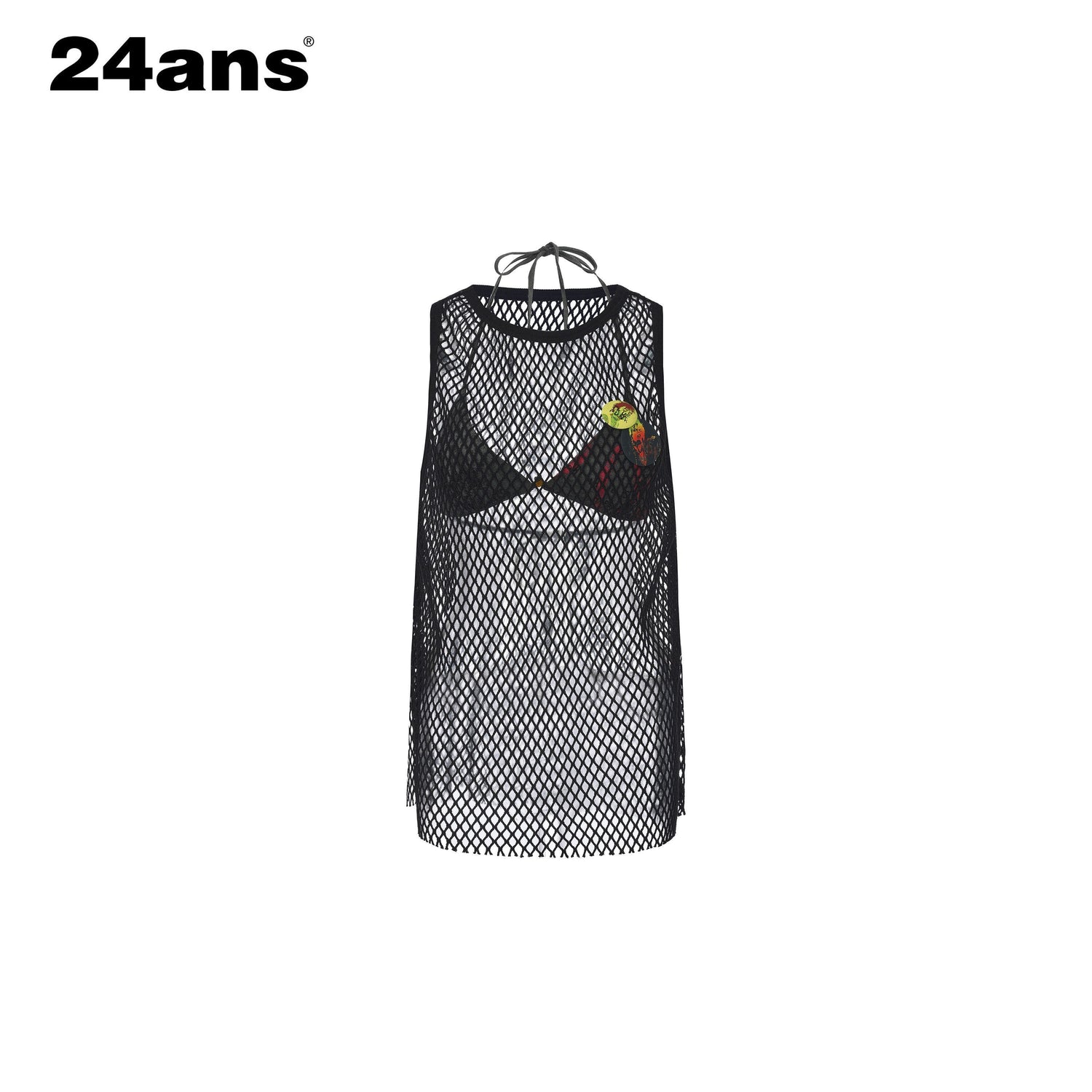 24ans_Large_Mesh_Openwork_Waterbased_Print_Two_Piece_Women&