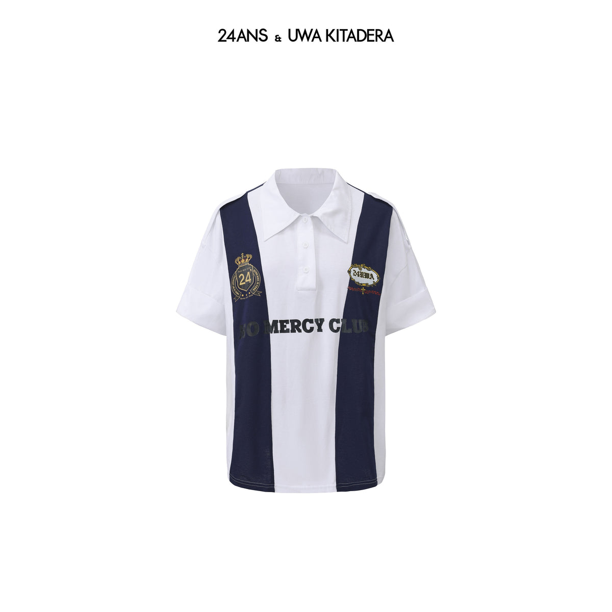 24ans_Lettered_Collared_Drop_Shoulder_Women&