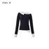 24ans_Light_Punk_Faux_Layered_Button_Cable_Knit_Cotton_Women&
