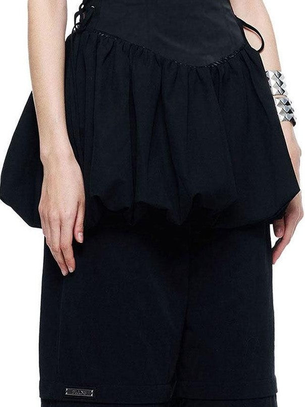 24ans Little Black Hand Studded Side Cinch Women&