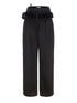 Lonely Series Cotton Flared Trousers with Detachable Belt