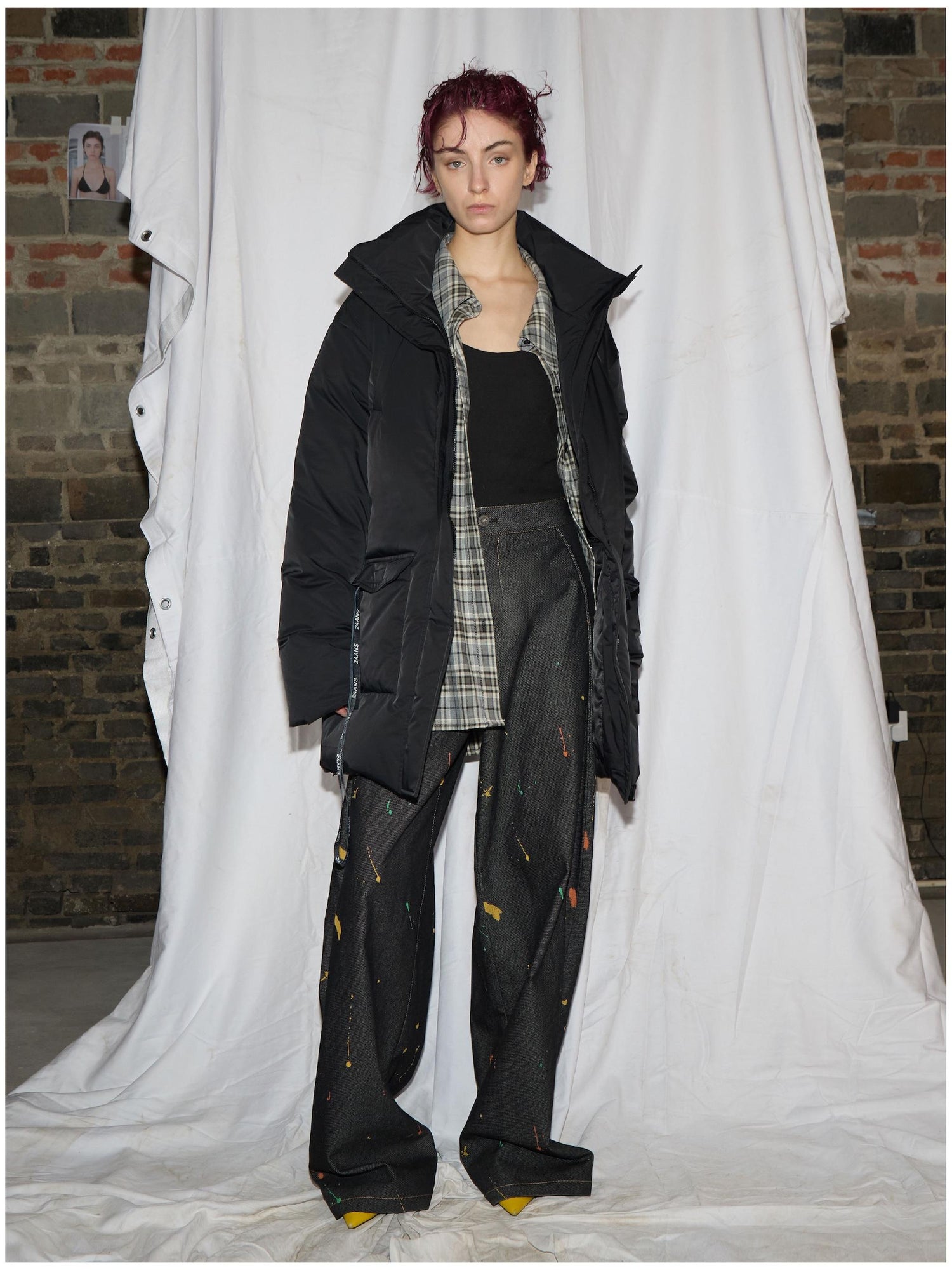 24ans Long Down Coat 252g Down 260g Cotton Fill Two Options