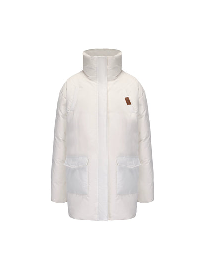 24ans Long Down Coat 252g Down 260g Cotton Fill Two Options MISSTT