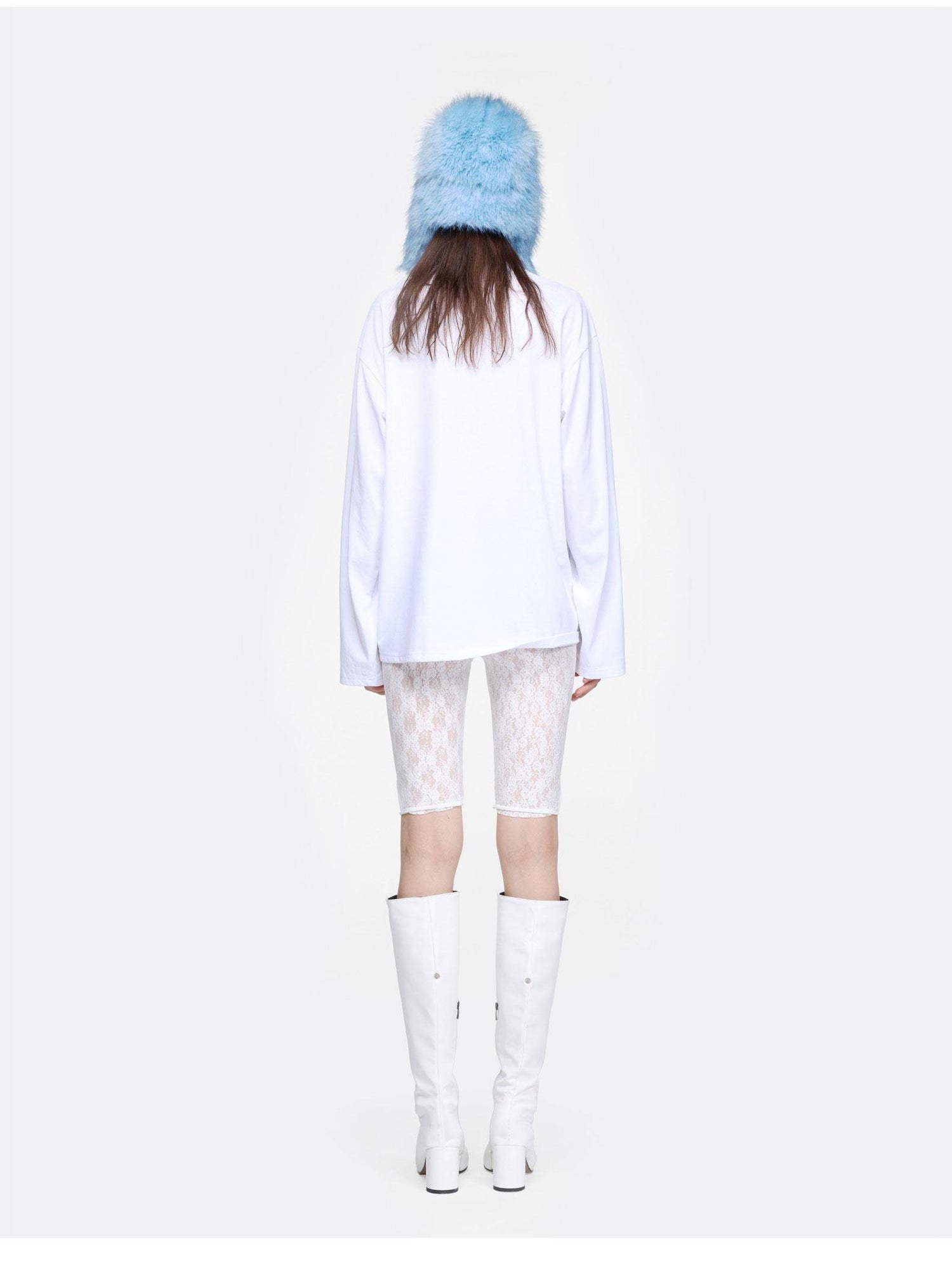 24ans Long Sleeve T-shirt With Print And Rhinestone Detail